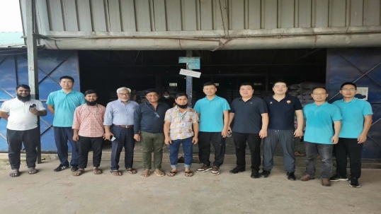 beats365·(中国区)唯一官方网站践行“一带一路"倡议，与中慧集团共同访问孟加拉客户，致力于将胆